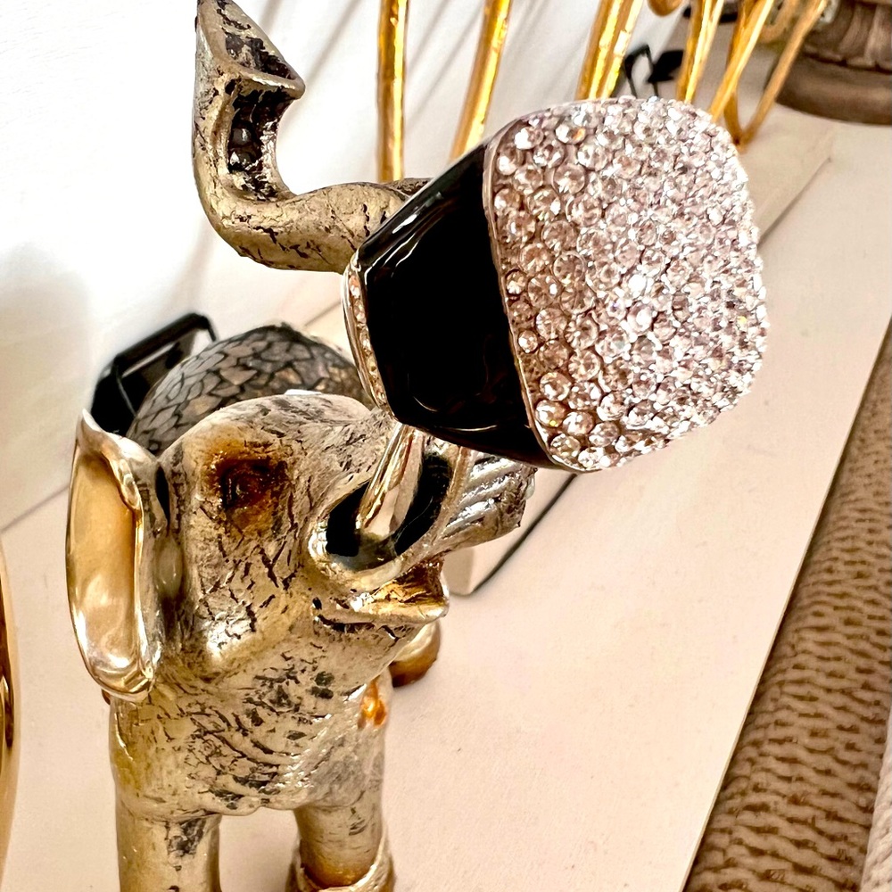 High Sparkle Pavé Statement Ring